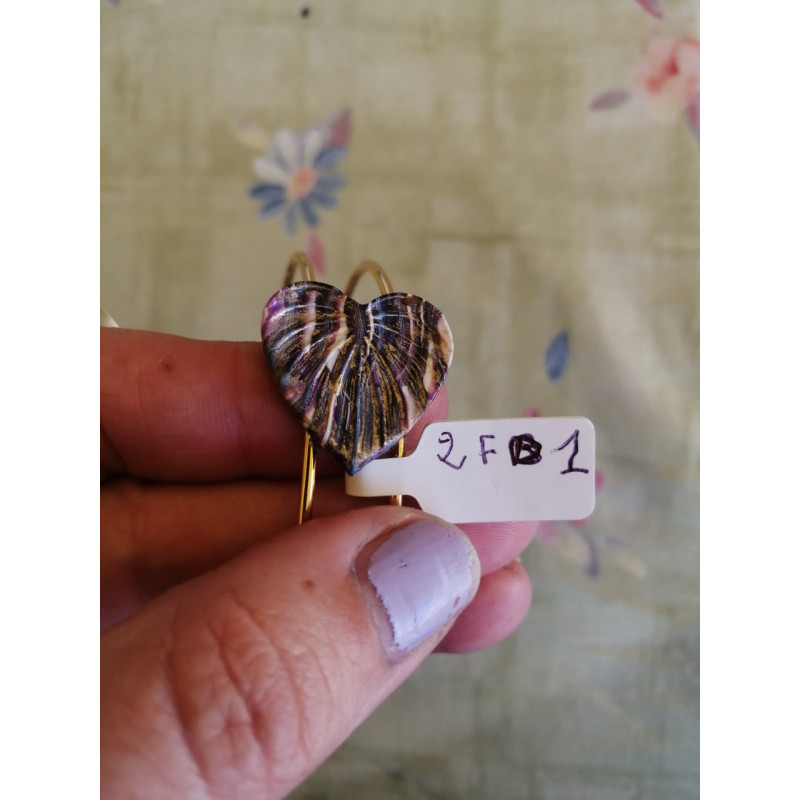 Bracelet ouvert en laiton -REF 2FD1