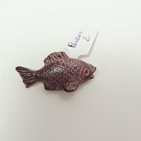 Broche en pâte polymère - REF- POISSON 2