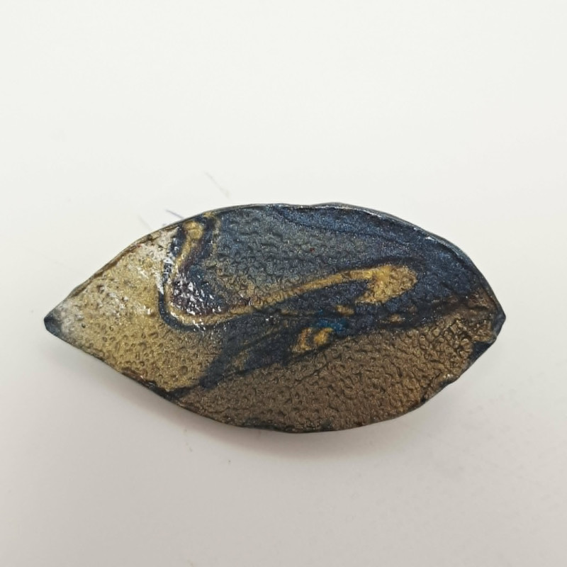 Broche en pâte polymère - REF- FEUILLE1