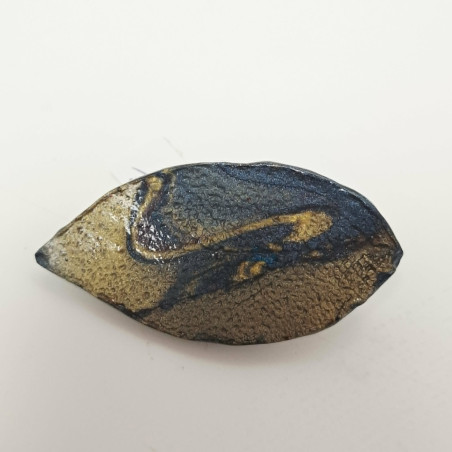 Broche en pâte polymère - REF- FEUILLE1