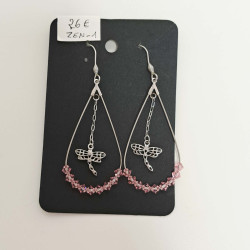 Boucle d'oreilles en acier inoxydable- REF ZEN1