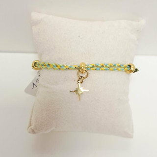 Bracelet réglable en fil de coton tressé - REF CBK