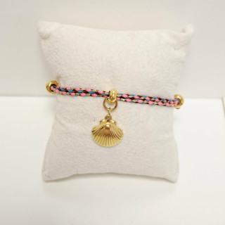 Bracelet réglable en fil de coton tressé - REF CBH2