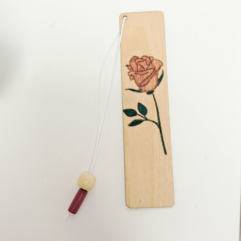 Marque page en bois