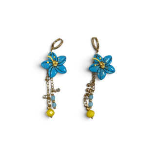 Boucles d'oreilles - Ohana bleu