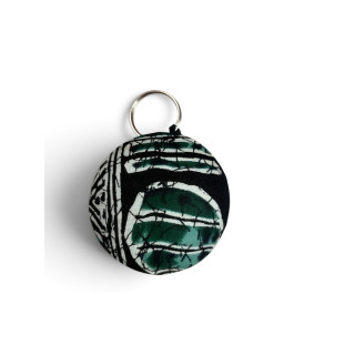 Collection de Porte-clés Matelassés en Tissu wax et Bogolan