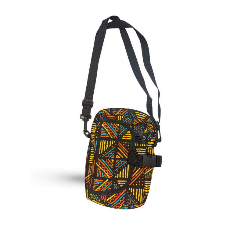 Sacoche Bandoulière pour Homme – Style Afro-Chic & Urbain