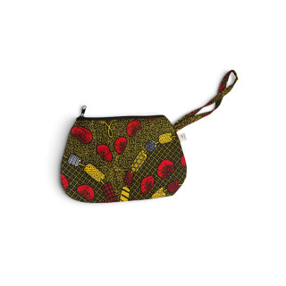 Pochette Walyé en Wax