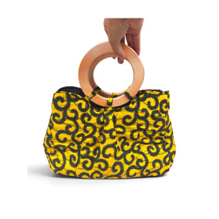 Sac à Main en Wax – Élégance Afro-Chic & Artisanale