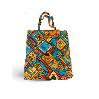Sac de courses pliable en Wax