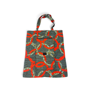 Sac de courses pliable en Wax