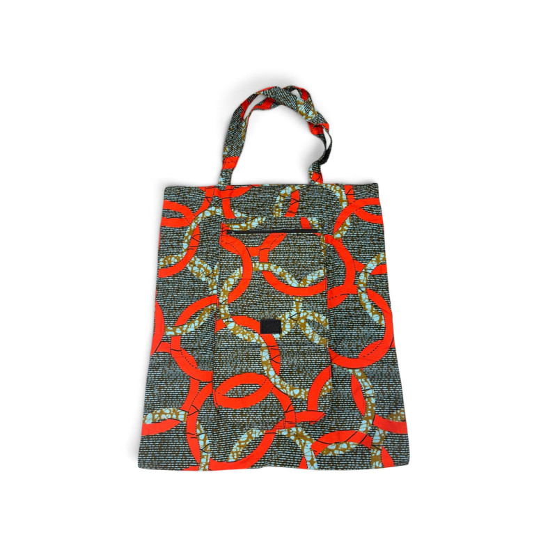 Sac de courses pliable en Wax