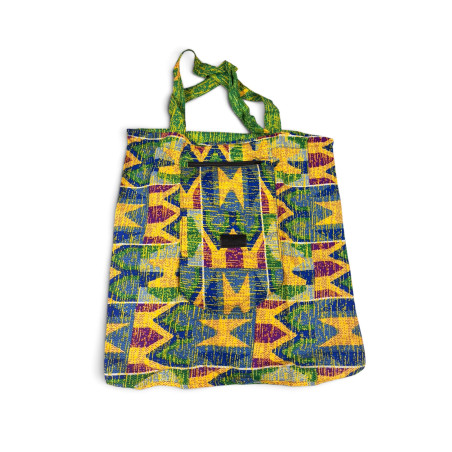 Sac de courses pliable en Wax