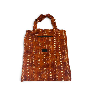 Sac de courses pliable en Wax