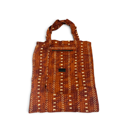 Sac de courses pliable en Wax