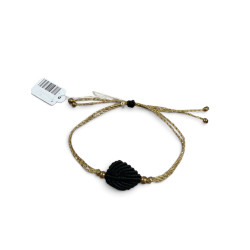 Bracelet doré /feuille noir SOH178975