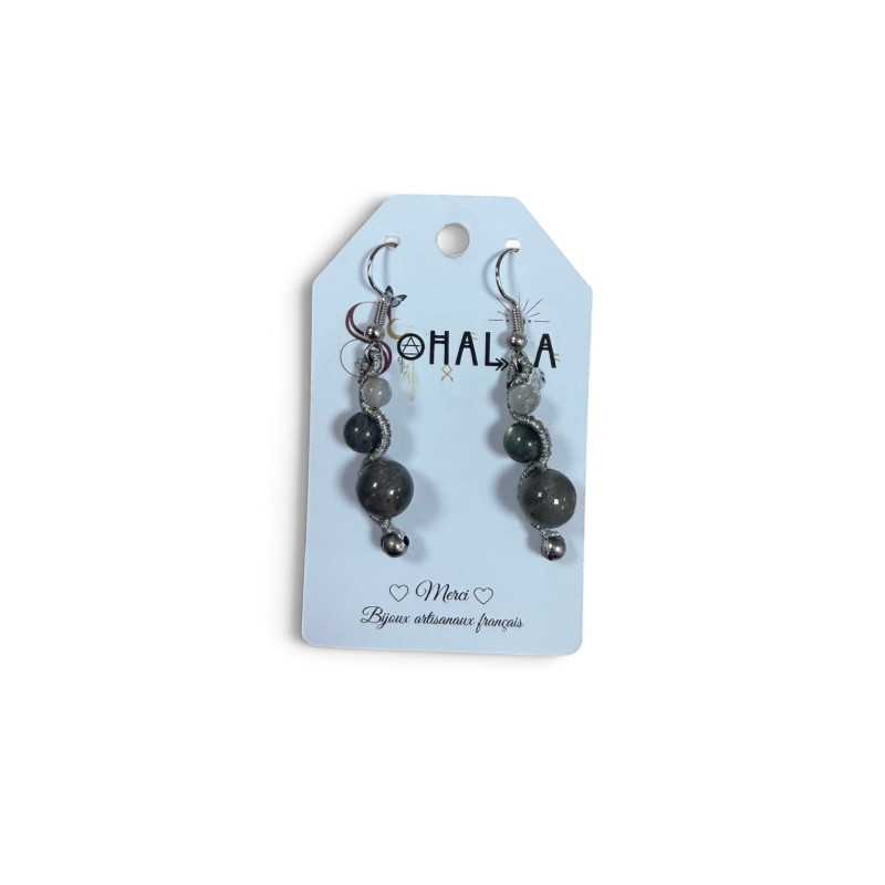 Boucle Calliopée labradorite SOH181156