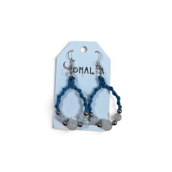 Boucle d'oreilles vaiana pierre de lune SOH305888