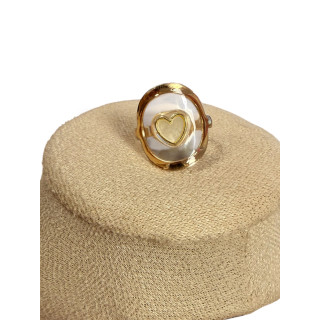Bague coeur