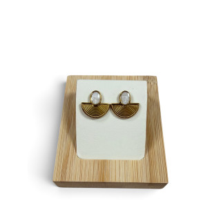 Boucle d'oreilles nacré