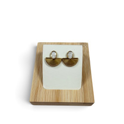 Boucle d'oreilles nacré