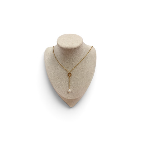Collier perle d'eau douce