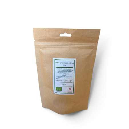 Maté bio - Gingembre citron