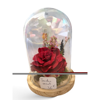 Jardin secret rouge