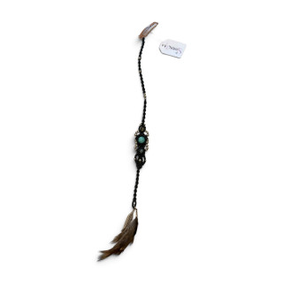 Bijoux de cheveux / amazonite SOH170826