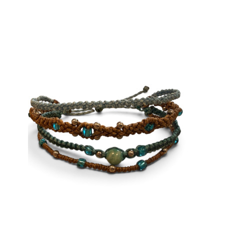 Bracelet multirang/amazonite SOH160826