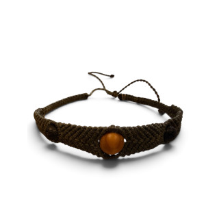 Bracelet Eden bois pierre de lave / homme SOH151083