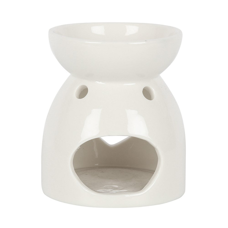 Brûleur Cœur blanc
