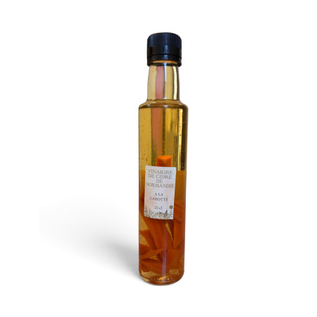 Vinaigre à la carotte de cidre de Normandie - 25cl