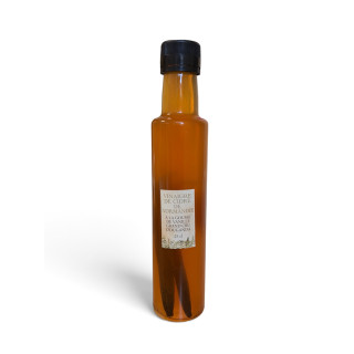 Vinaigre à la gousse de vanille grand cru d'ouganda de cidre de Normandie - 25cl