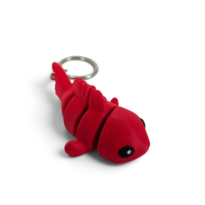 Porte-clés Poisson rouge Flexi'A