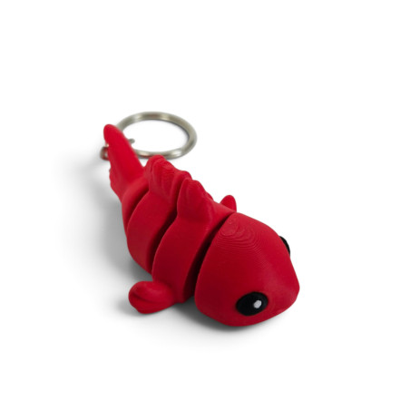 Porte-clés Poisson rouge Flexi'A