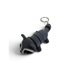 Porte-clés raton laveur Flexi'A