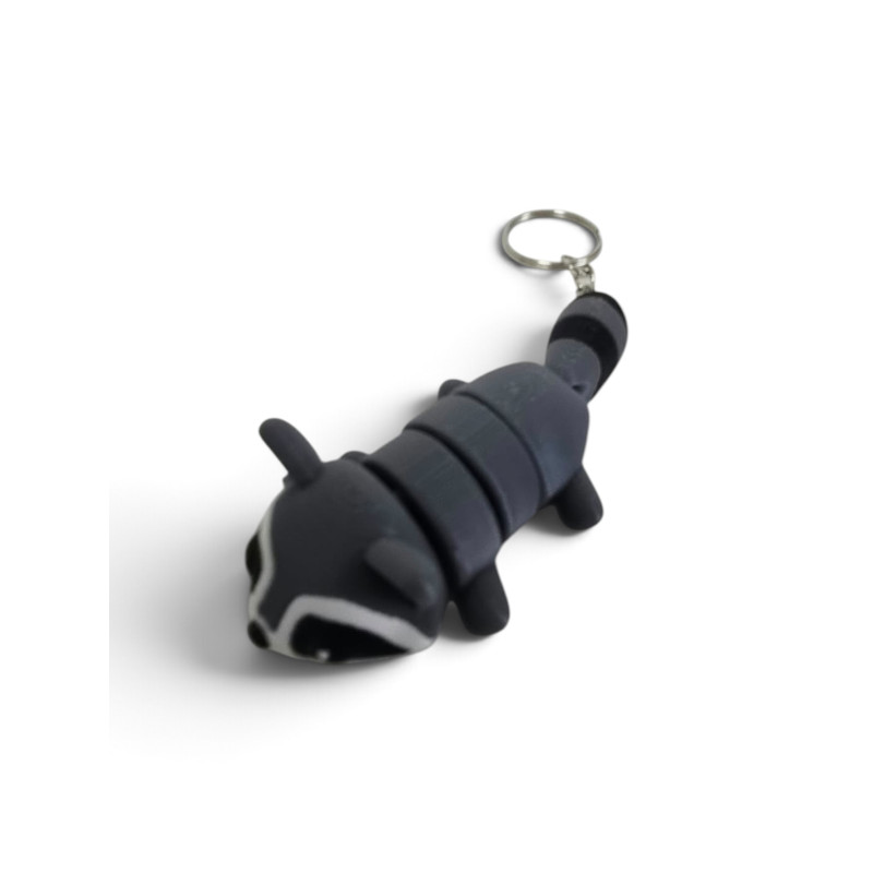 Porte-clés raton laveur Flexi'A