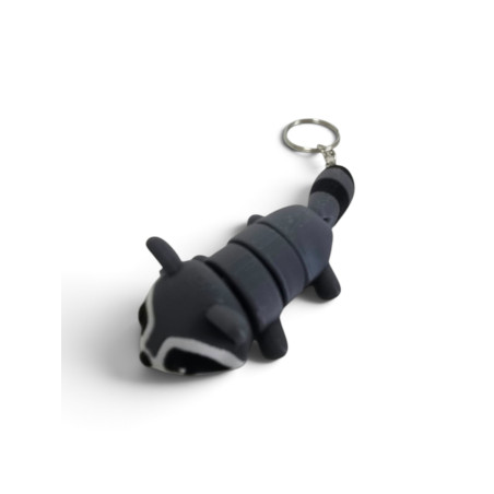 Porte-clés raton laveur Flexi'A