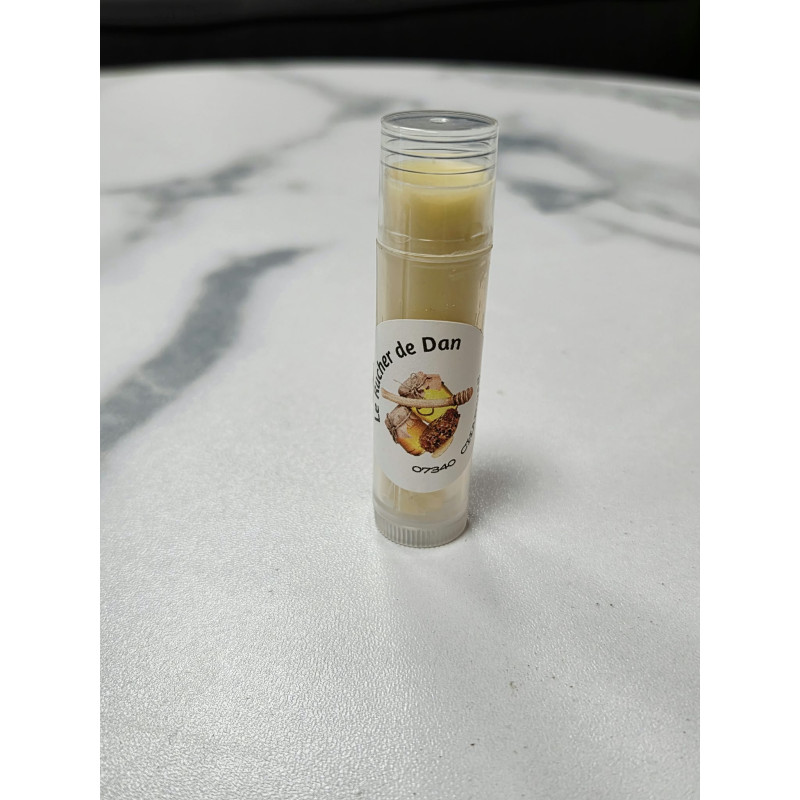 Baume pour les lèvres à la cire d'abeilles