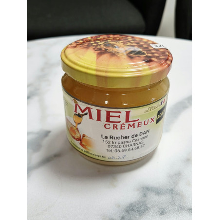 Miel crémeux d'acacia 500gr
