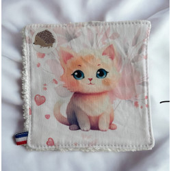 Lingette enfant en tissu & éponge