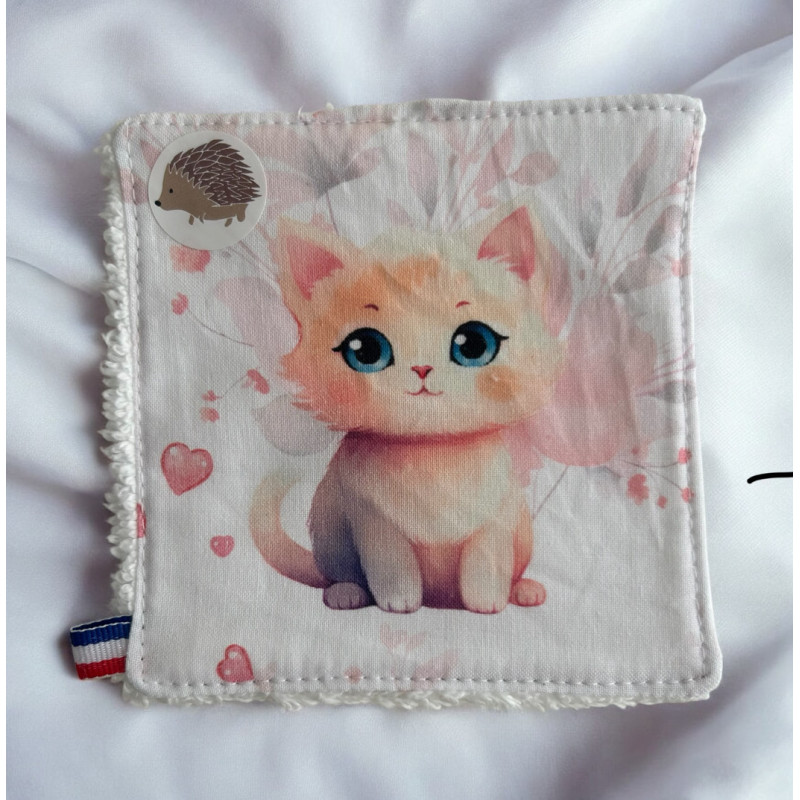 Lingette enfant en tissu & éponge