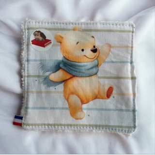 Lingette enfant en tissu & éponge