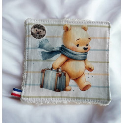 Lingette enfant en tissu & éponge