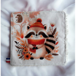 Lingette enfant en tissu & éponge