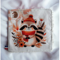 Lingette enfant en tissu & éponge