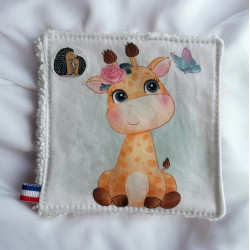 Lingette enfant en tissu & éponge