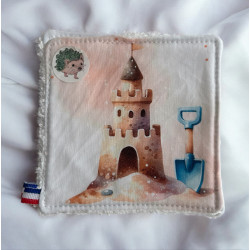 Lingette enfant en tissu & éponge