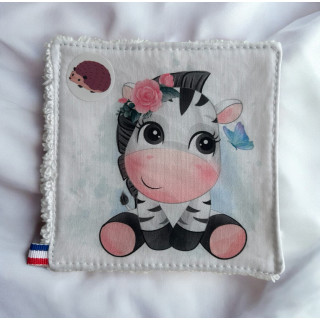 Lingette enfant en tissu & éponge